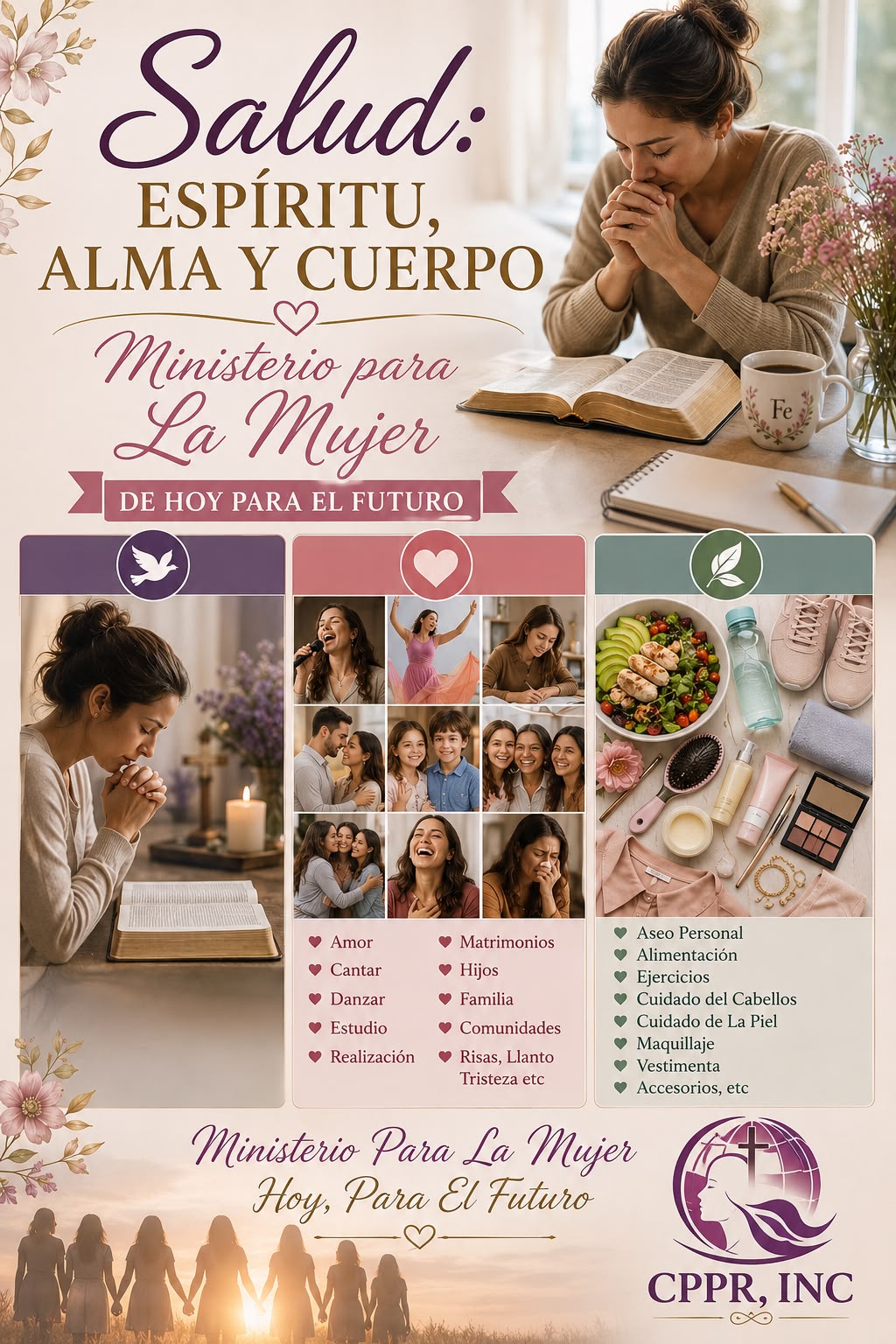 Ministerio para La Mujer — Salud: Espíritu, Alma y Cuerpo